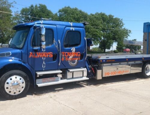 Truck Towing in Iowa City Iowa